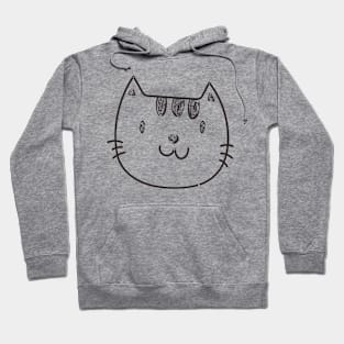 cute cat design Hoodie